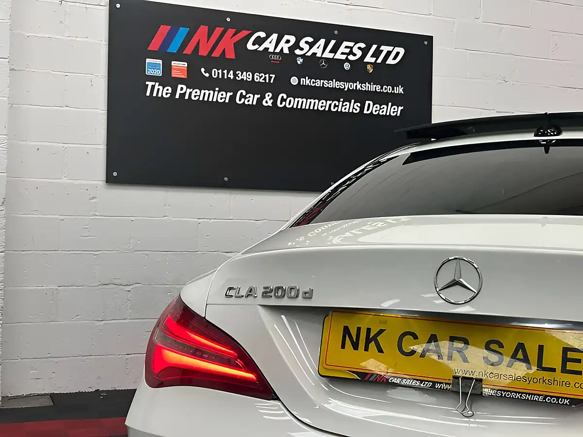 Used 2017 Mercedes-Benz Cla Class AMG Line White - Interior and Exterior details 15