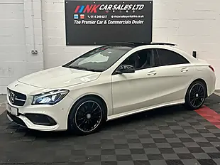 Used 2017 Mercedes-Benz Cla Class AMG Line White - Interior and Exterior details 2