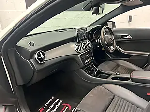 Used 2017 Mercedes-Benz Cla Class AMG Line White - Interior and Exterior details 4