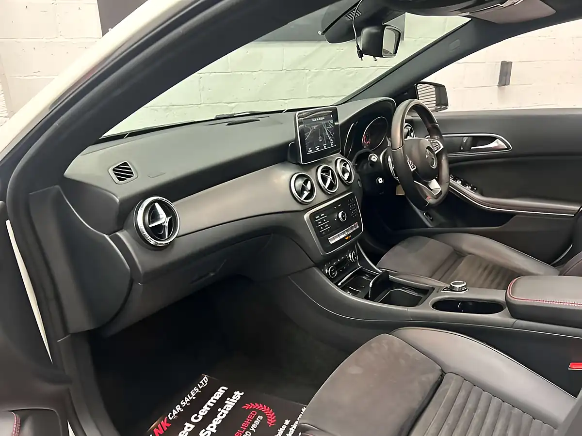 Used 2017 Mercedes-Benz Cla Class AMG Line White - Interior and Exterior details 4