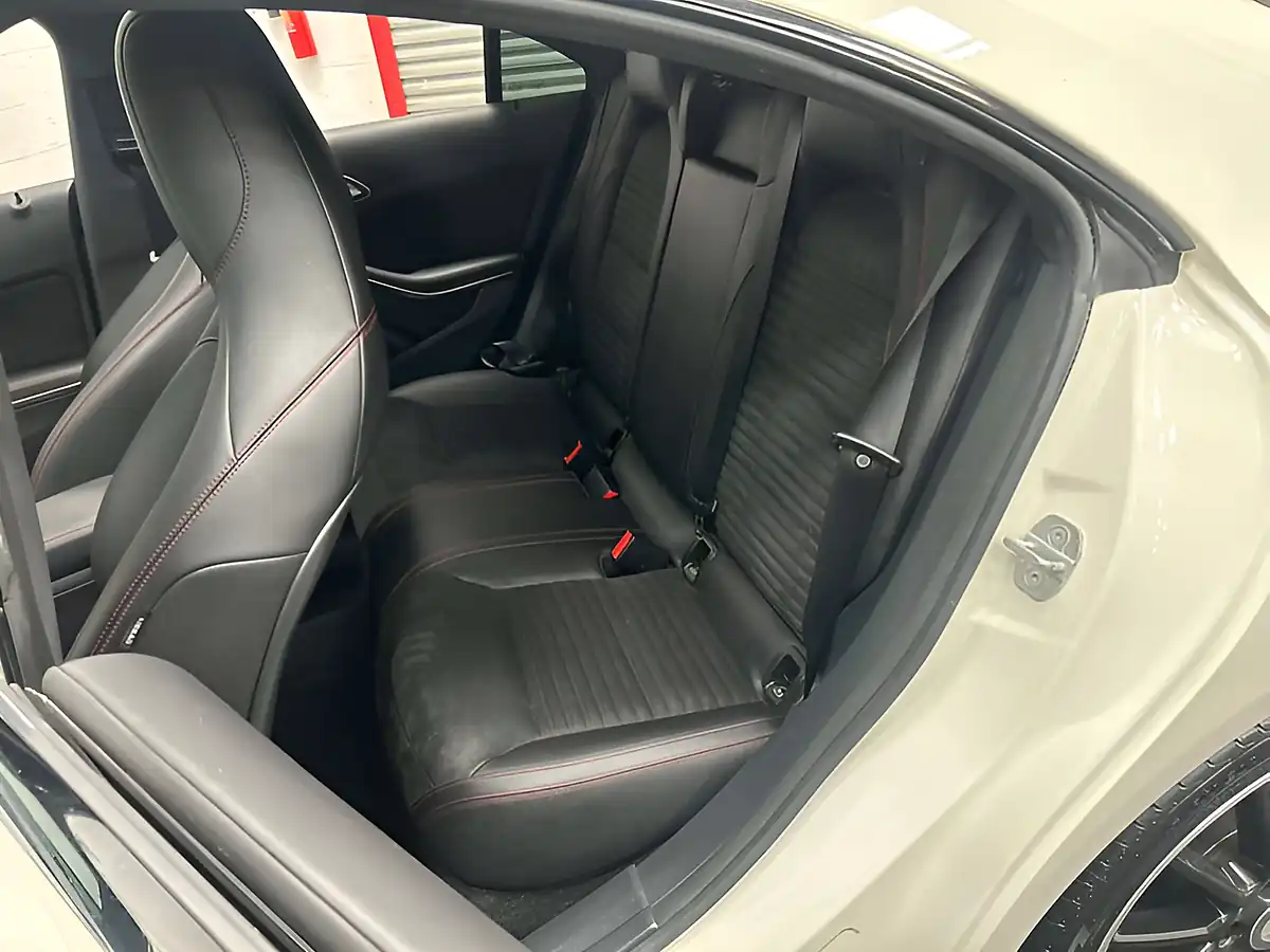Used 2017 Mercedes-Benz Cla Class AMG Line White - Interior and Exterior details 5