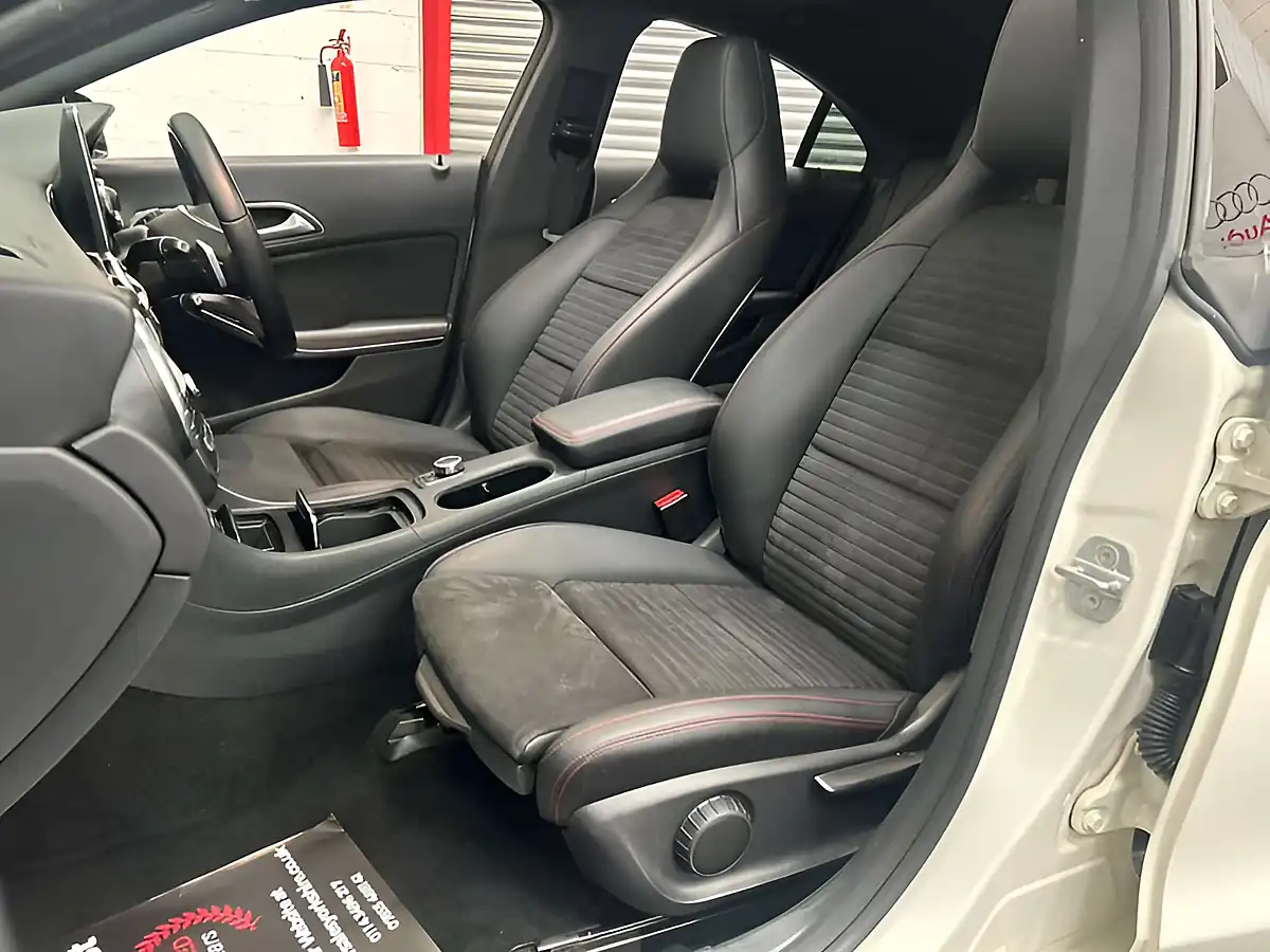 Used 2017 Mercedes-Benz Cla Class AMG Line White - Interior and Exterior details 6