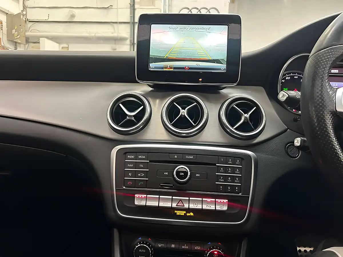 Used 2017 Mercedes-Benz Cla Class AMG Line White - Interior and Exterior details 7