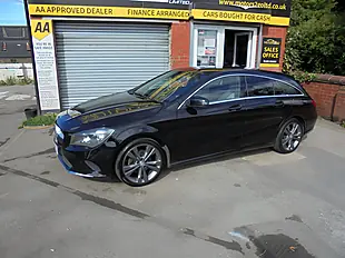 Used 2017 Mercedes-Benz Cla Class Sport Shooting Brake Black - Interior and Exterior details 2