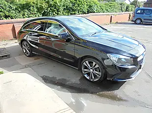Used 2017 Mercedes-Benz Cla Class Sport Shooting Brake Black - Interior and Exterior details 5
