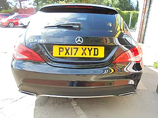 Used 2017 Mercedes-Benz Cla Class Sport Shooting Brake Black - Interior and Exterior details 6
