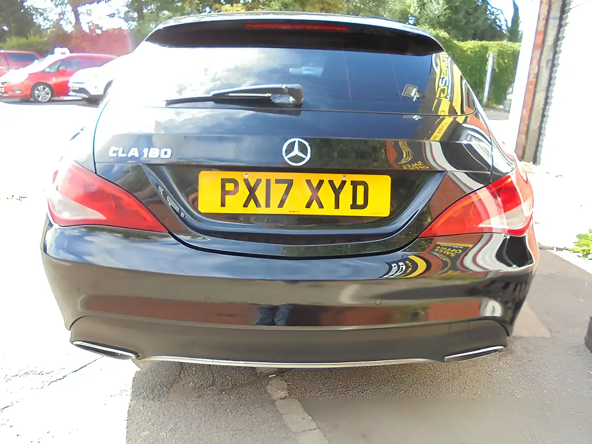 Used 2017 Mercedes-Benz Cla Class Sport Shooting Brake Black - Interior and Exterior details 6