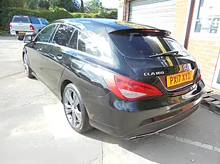 Used 2017 Mercedes-Benz Cla Class Sport Shooting Brake Black - Interior and Exterior details 7