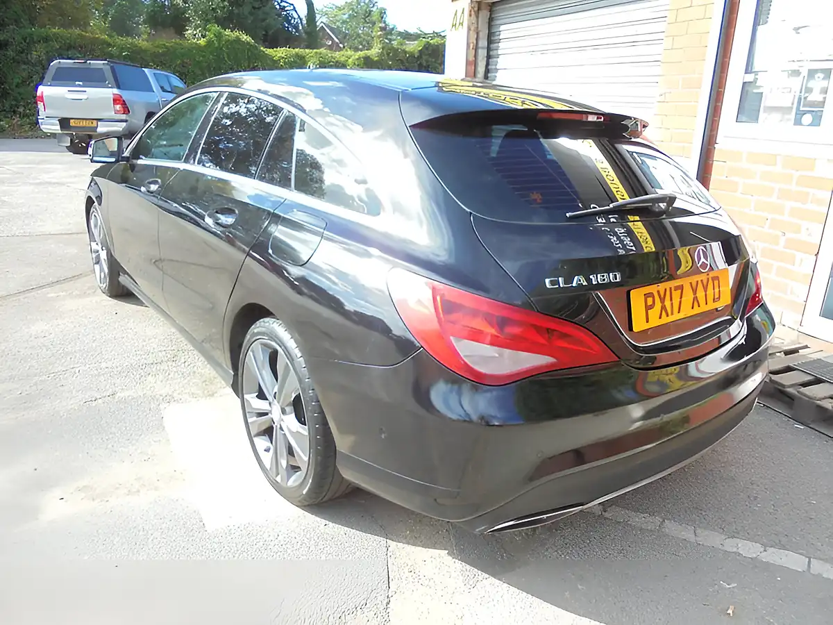 Used 2017 Mercedes-Benz Cla Class Sport Shooting Brake Black - Interior and Exterior details 7