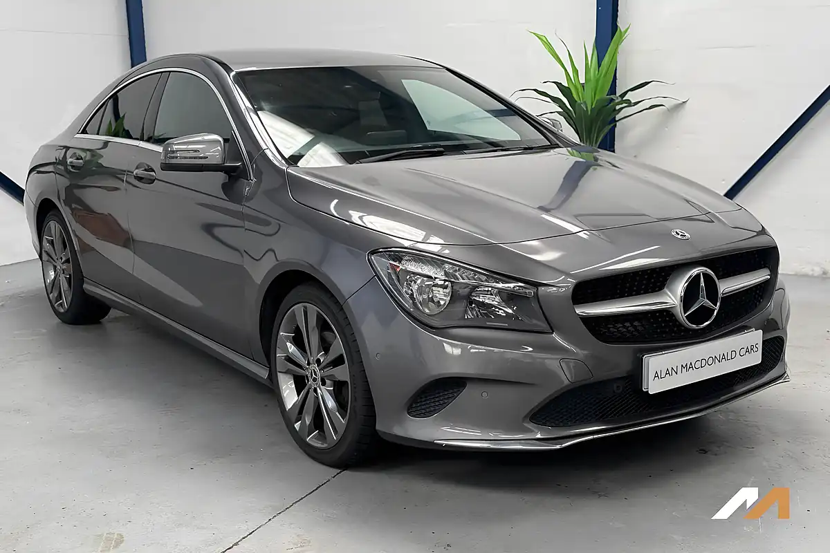 Used 2017 Mercedes-Benz Cla Sport Grey - Front View