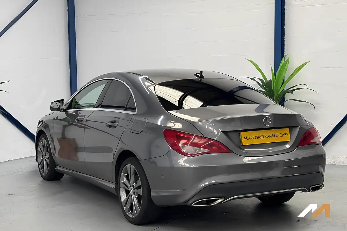 Used 2017 Mercedes-Benz Cla Sport Grey - Interior and Exterior details 16