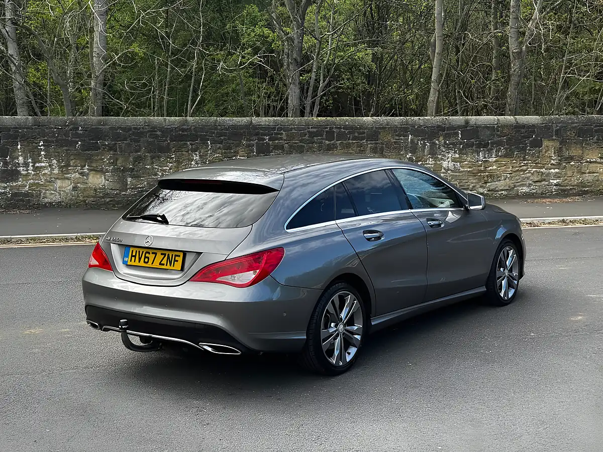 Used 2017 Mercedes-Benz Cla Sport Grey - Interior and Exterior details 10
