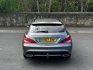 Used 2017 Mercedes-Benz Cla Sport Grey - Interior and Exterior details 12