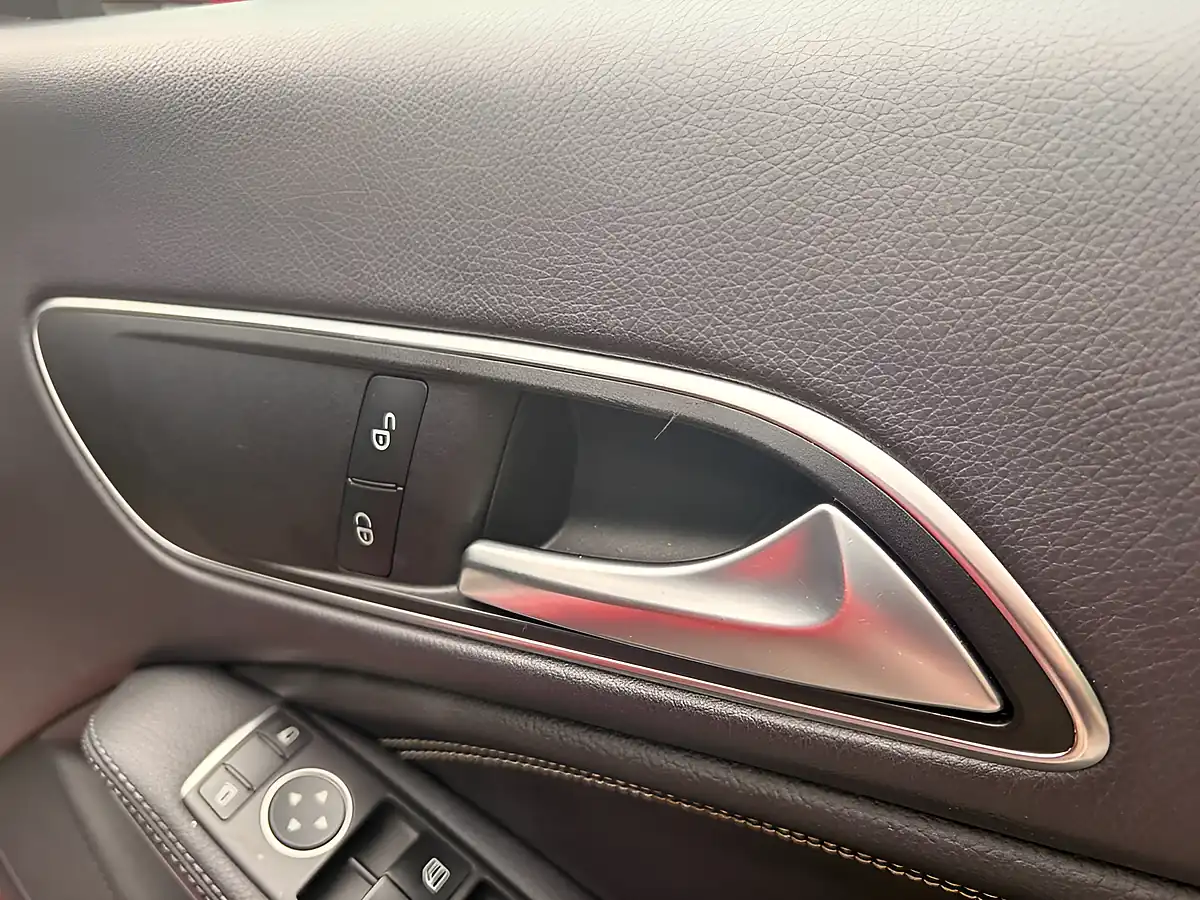 Used 2017 Mercedes-Benz Cla Sport Red - Interior and Exterior details 12