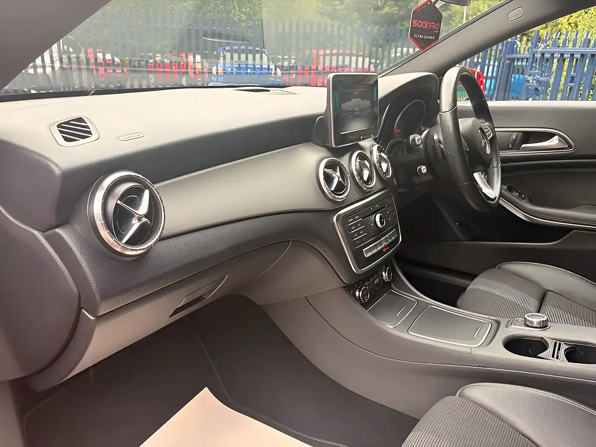 Used 2017 Mercedes-Benz Cla Sport Red - Interior and Exterior details 14