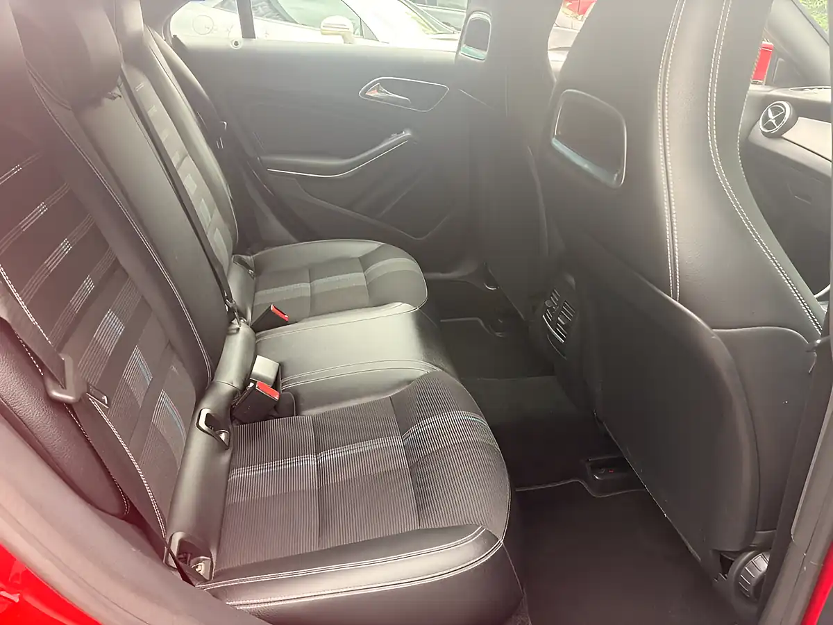 Used 2017 Mercedes-Benz Cla Sport Red - Interior and Exterior details 15