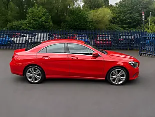 Used 2017 Mercedes-Benz Cla Sport Red - Interior and Exterior details 18
