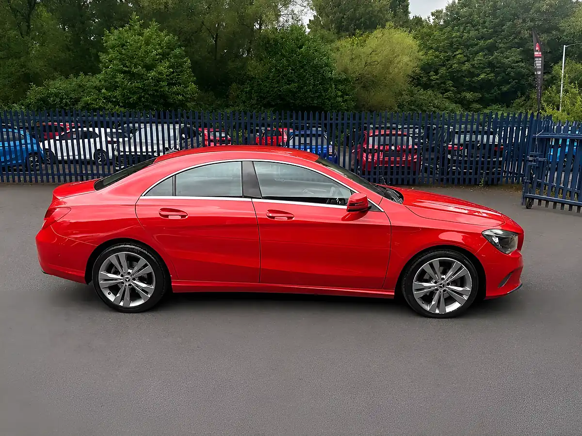 Used 2017 Mercedes-Benz Cla Sport Red - Interior and Exterior details 18