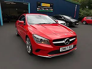 Used 2017 Mercedes-Benz Cla Sport Red - Interior and Exterior details 19