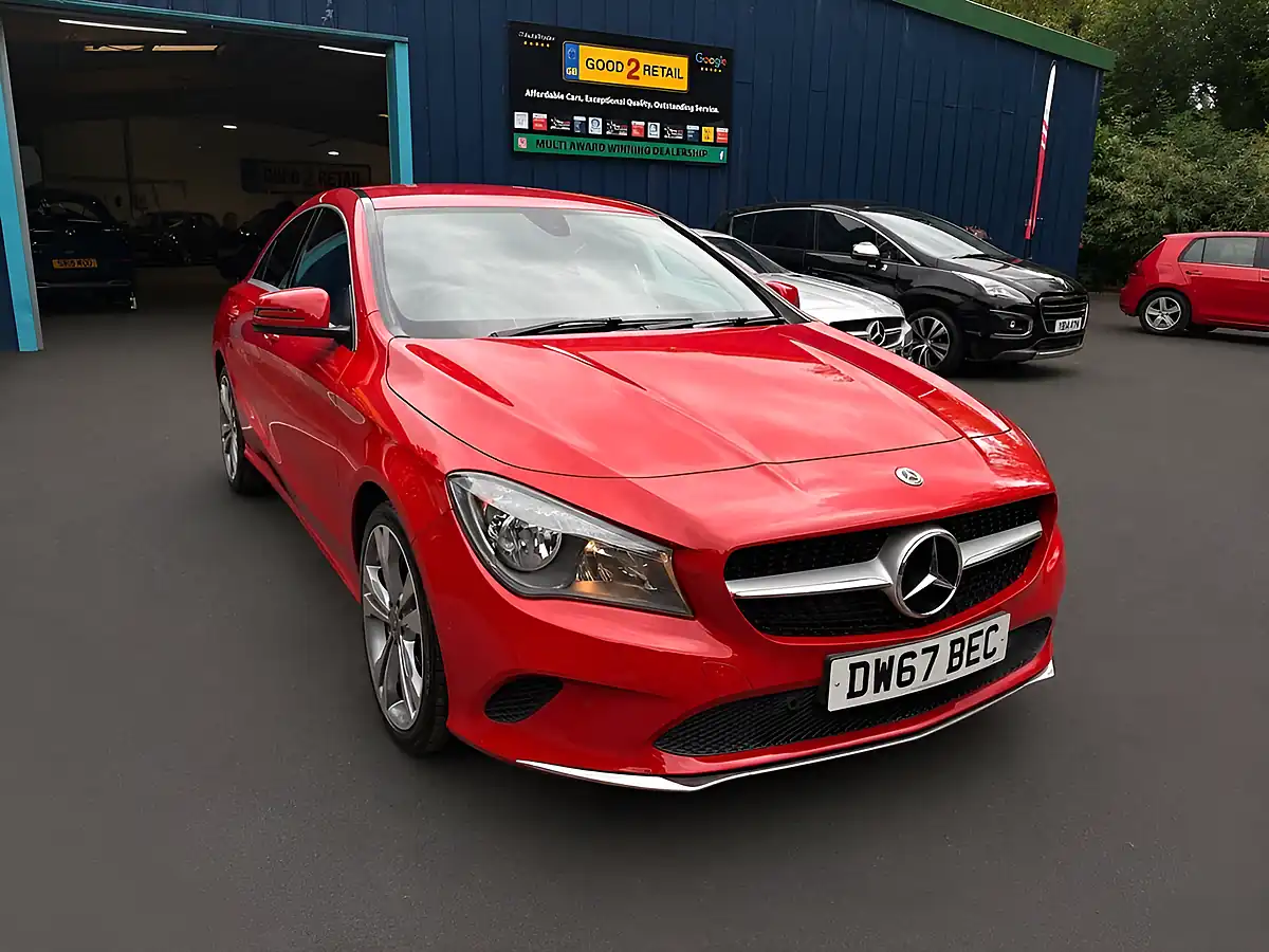 Used 2017 Mercedes-Benz Cla Sport Red - Interior and Exterior details 19