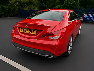 Used 2017 Mercedes-Benz Cla Sport Red - Interior and Exterior details 20