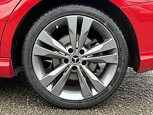 Used 2017 Mercedes-Benz Cla Sport Red - Interior and Exterior details 10
