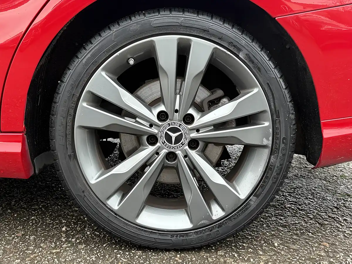 Used 2017 Mercedes-Benz Cla Sport Red - Interior and Exterior details 10