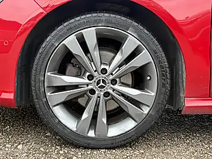 Used 2017 Mercedes-Benz Cla Sport Red - Interior and Exterior details 11