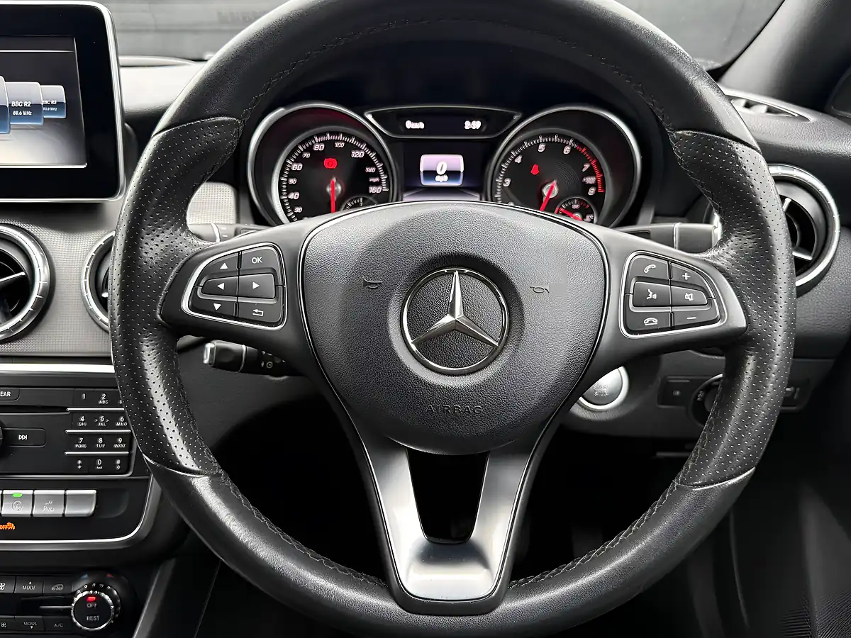 Used 2017 Mercedes-Benz Cla Sport Red - Interior and Exterior details 17