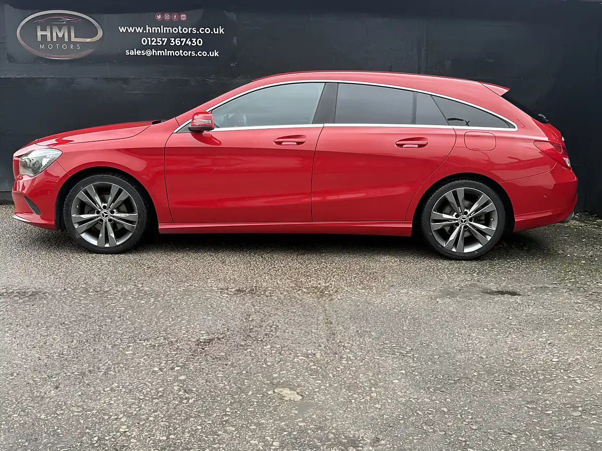 Used 2017 Mercedes-Benz Cla Sport Red - Interior and Exterior details 3