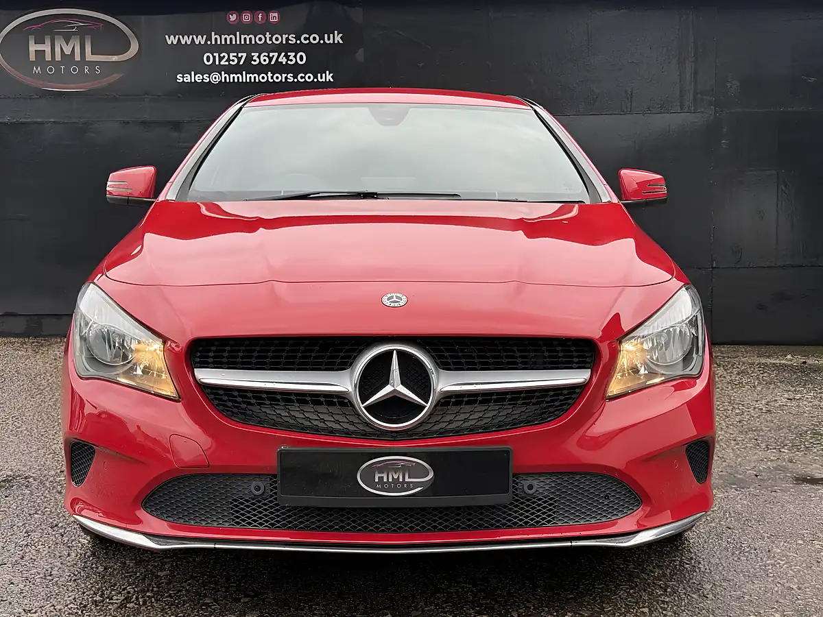 Used 2017 Mercedes-Benz Cla Sport Red - Interior and Exterior details 5