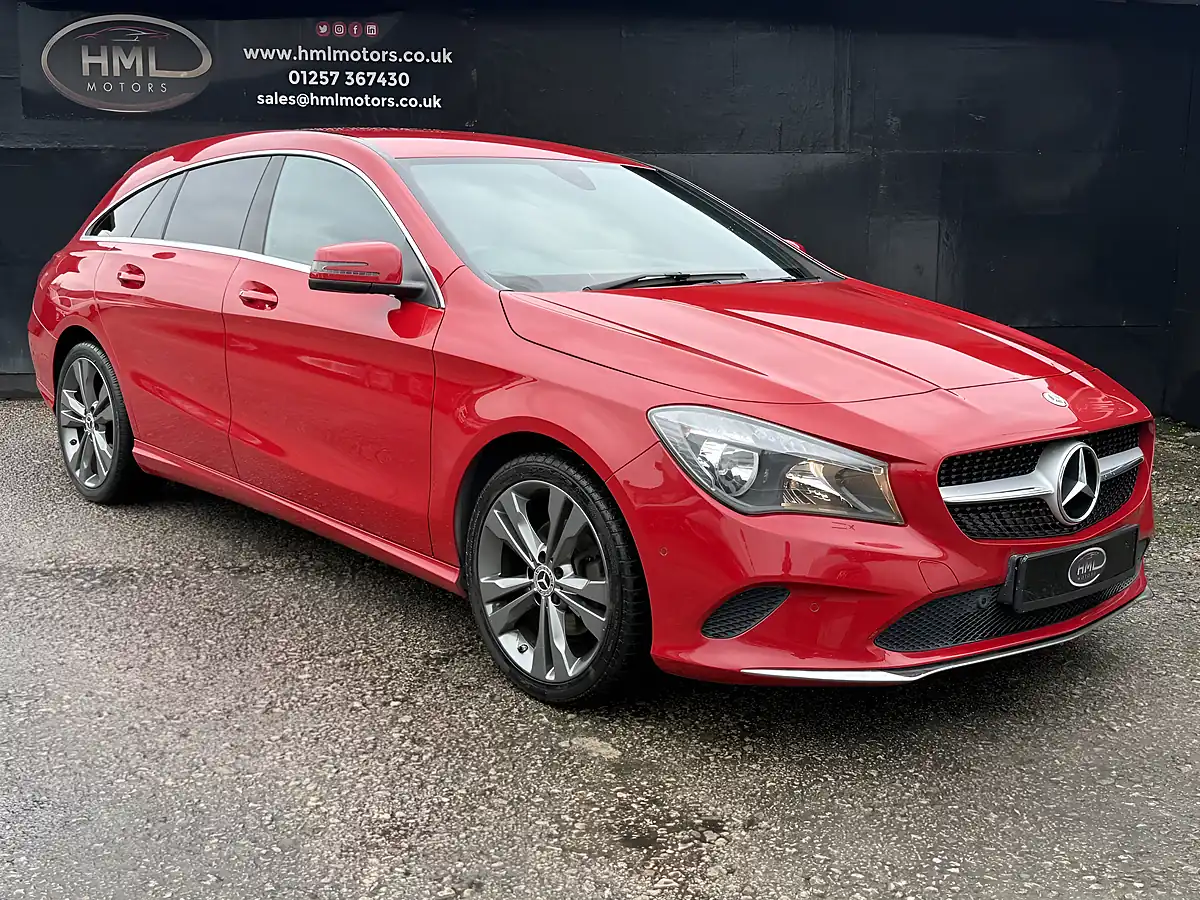 Used 2017 Mercedes-Benz Cla Sport Red - Interior and Exterior details 6