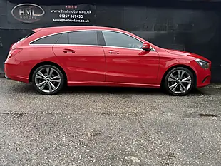 Used 2017 Mercedes-Benz Cla Sport Red - Interior and Exterior details 7