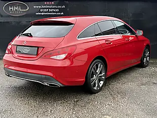 Used 2017 Mercedes-Benz Cla Sport Red - Interior and Exterior details 8