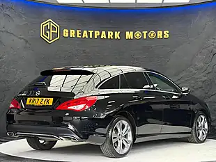 Used 2017 Mercedes-Benz Cla Sport Shooting Brake Black - Interior and Exterior details 5