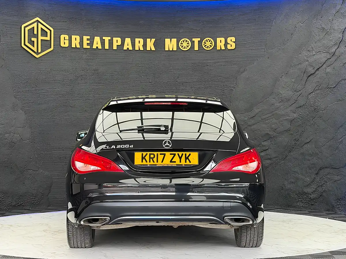 Used 2017 Mercedes-Benz Cla Sport Shooting Brake Black - Interior and Exterior details 6
