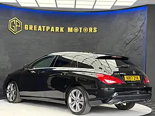 Used 2017 Mercedes-Benz Cla Sport Shooting Brake Black - Interior and Exterior details 7