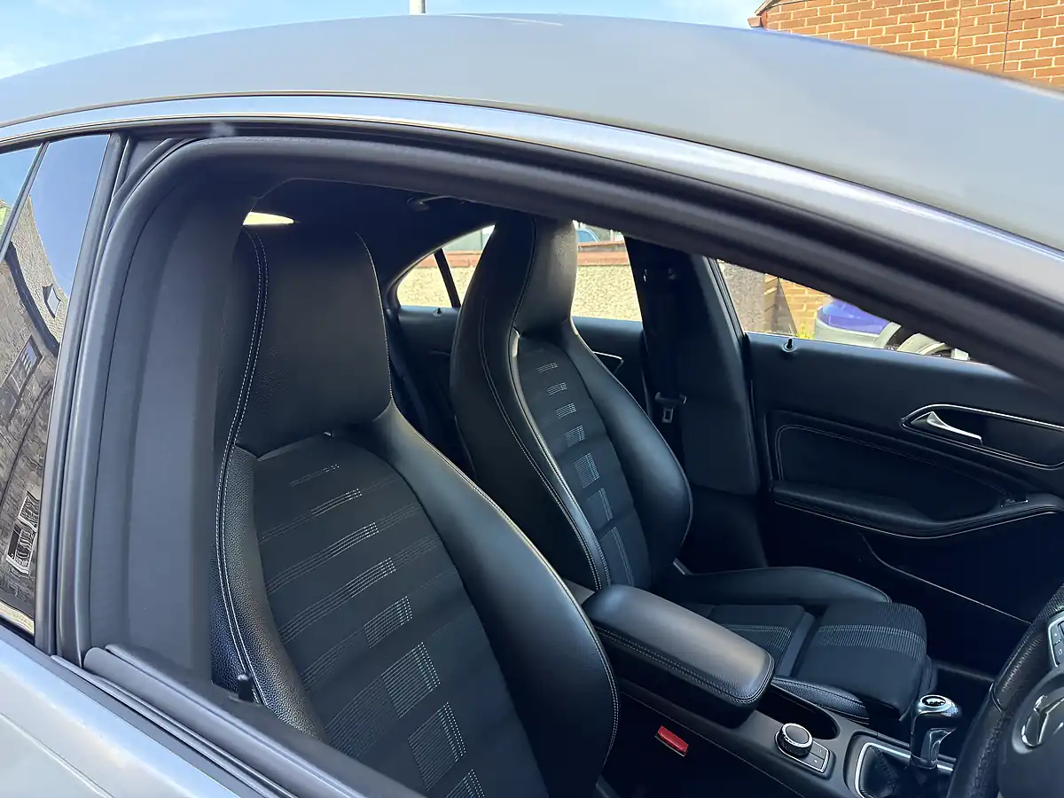 Used 2017 Mercedes-Benz Cla Sport White - Interior and Exterior details 13
