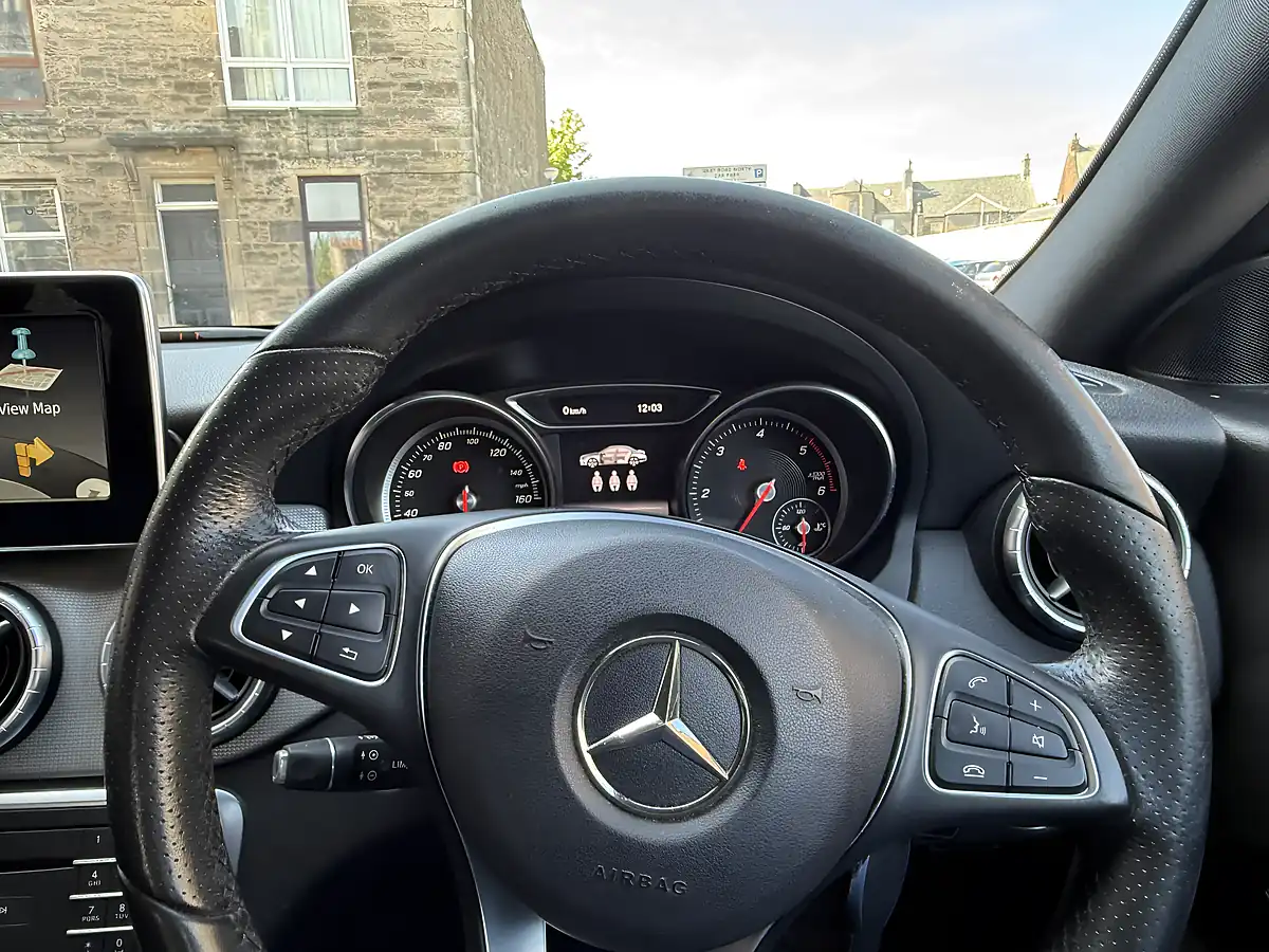 Used 2017 Mercedes-Benz Cla Sport White - Interior and Exterior details 15