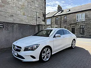 Used 2017 Mercedes-Benz Cla Sport White - Interior and Exterior details 16