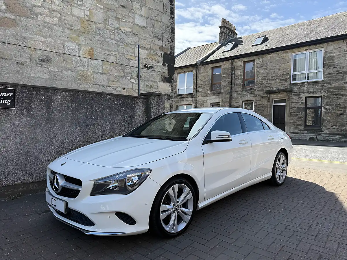 Used 2017 Mercedes-Benz Cla Sport White - Interior and Exterior details 16