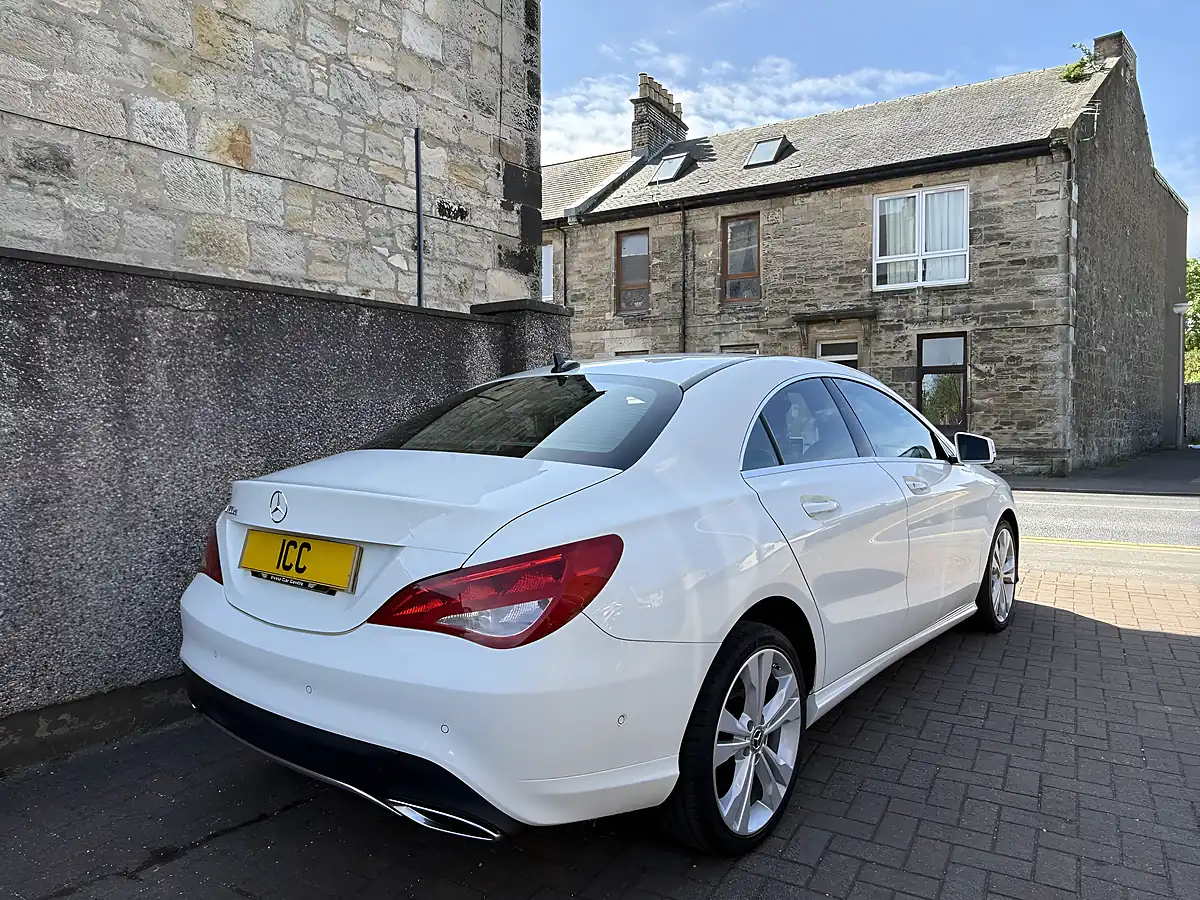 Used 2017 Mercedes-Benz Cla Sport White - Interior and Exterior details 2