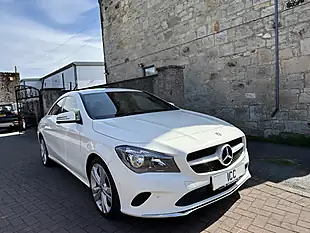 Used 2017 Mercedes-Benz Cla Sport White - Interior and Exterior details 3