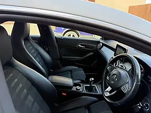 Used 2017 Mercedes-Benz Cla Sport White - Interior and Exterior details 5