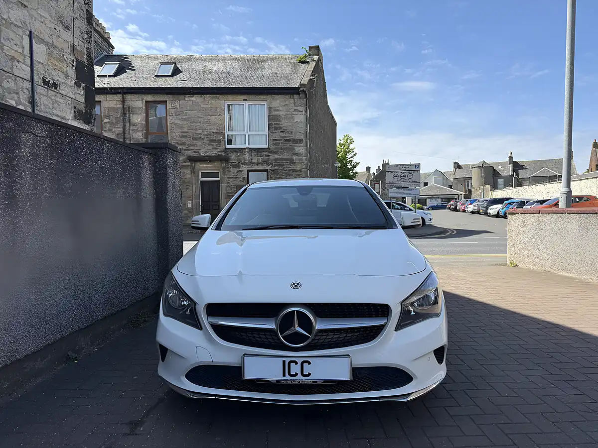 Used 2017 Mercedes-Benz Cla Sport White - Interior and Exterior details 6