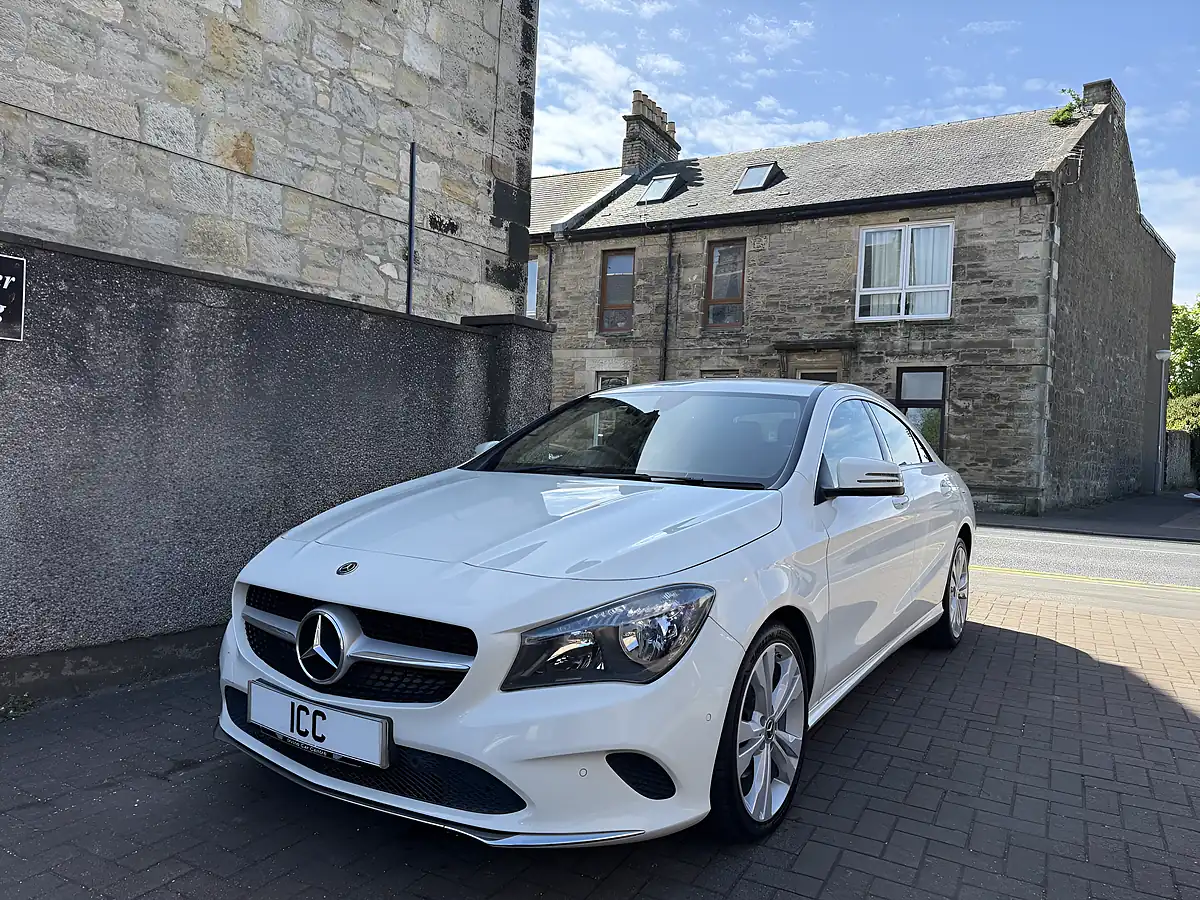 Used 2017 Mercedes-Benz Cla Sport White - Interior and Exterior details 9