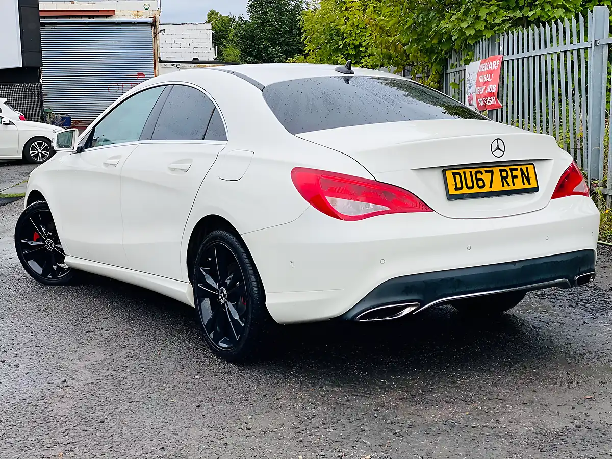 Used 2017 Mercedes-Benz Cla Sport White - Interior and Exterior details 10