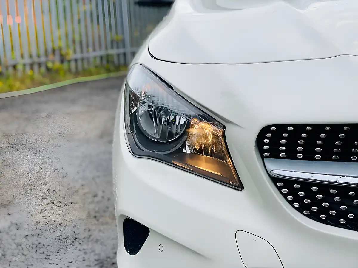 Used 2017 Mercedes-Benz Cla Sport White - Interior and Exterior details 12