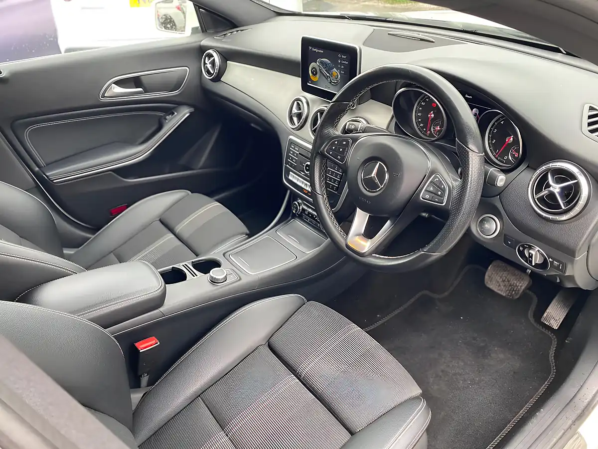 Used 2017 Mercedes-Benz Cla Sport White - Interior and Exterior details 18