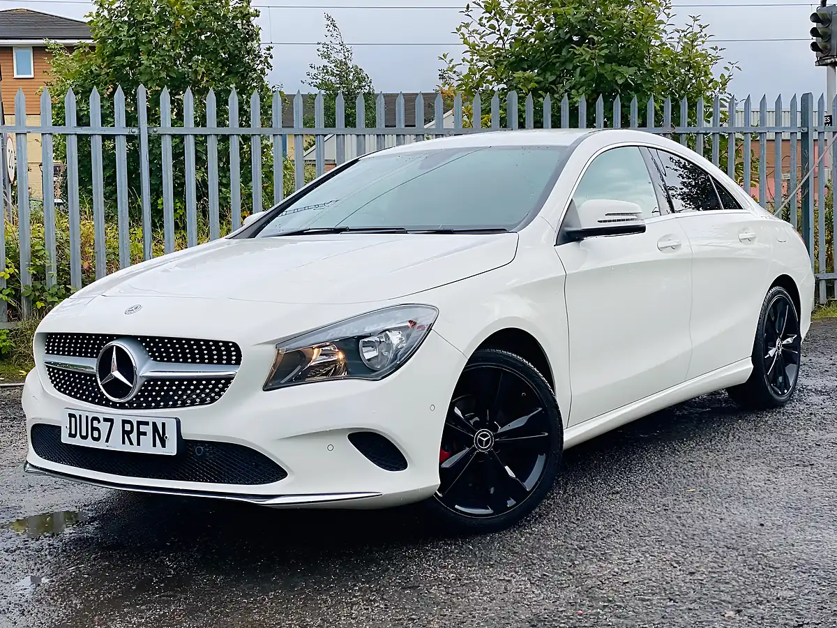 Used 2017 Mercedes-Benz Cla Sport White - Interior and Exterior details 3